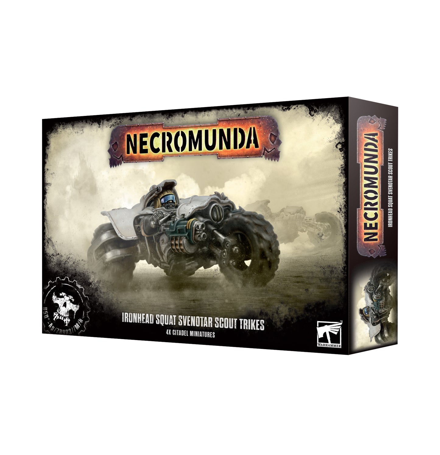 Necromunda Ironhead Squats Svenotar Scout Trikes