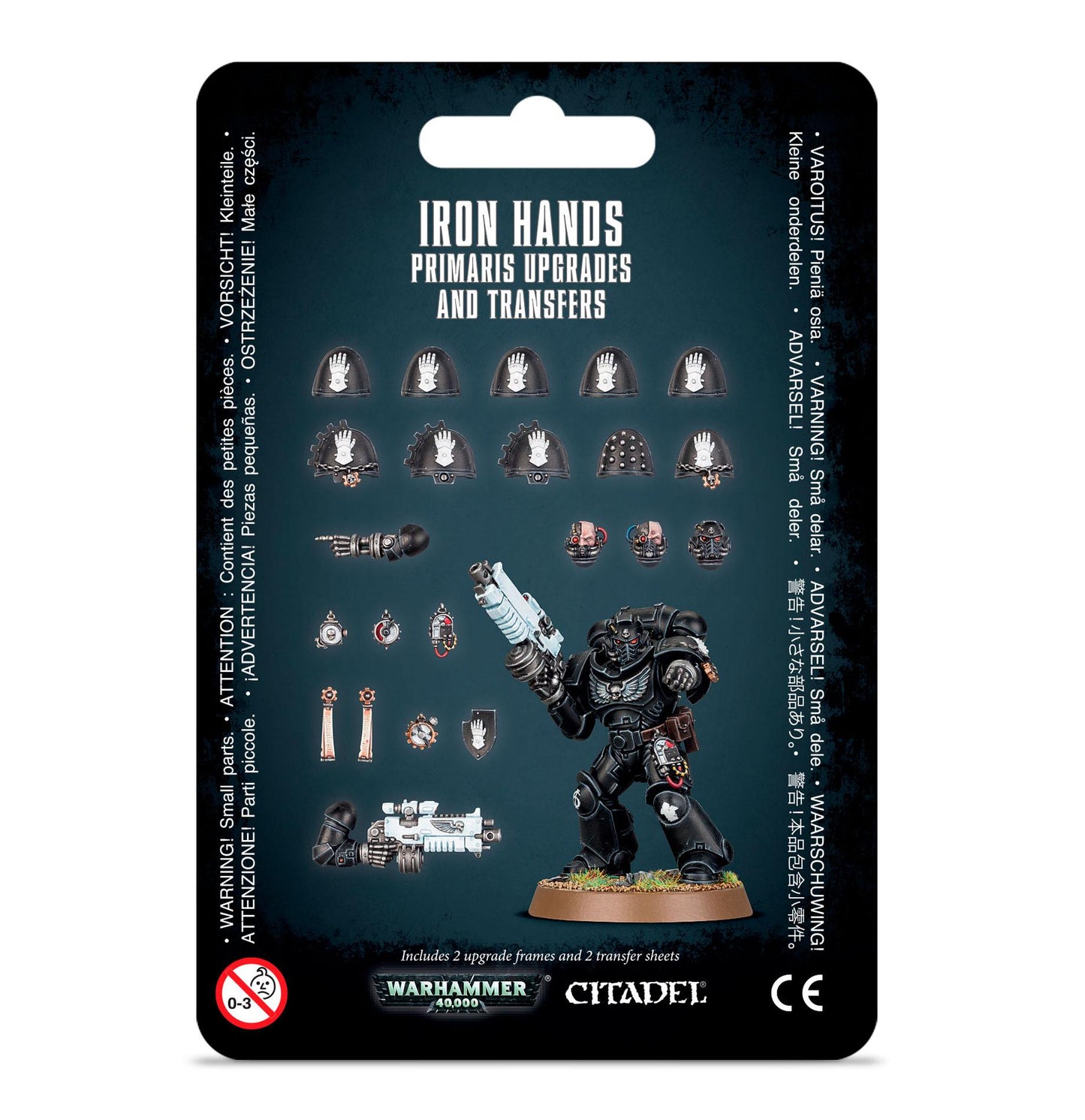 Space Marine - Iron Hands Primaris Upgrades