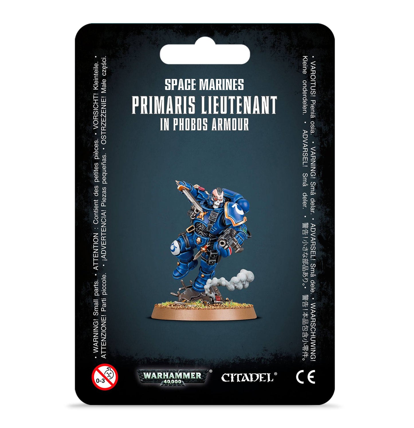 Space Marine Primaris Lieutenant in Reiver Armour