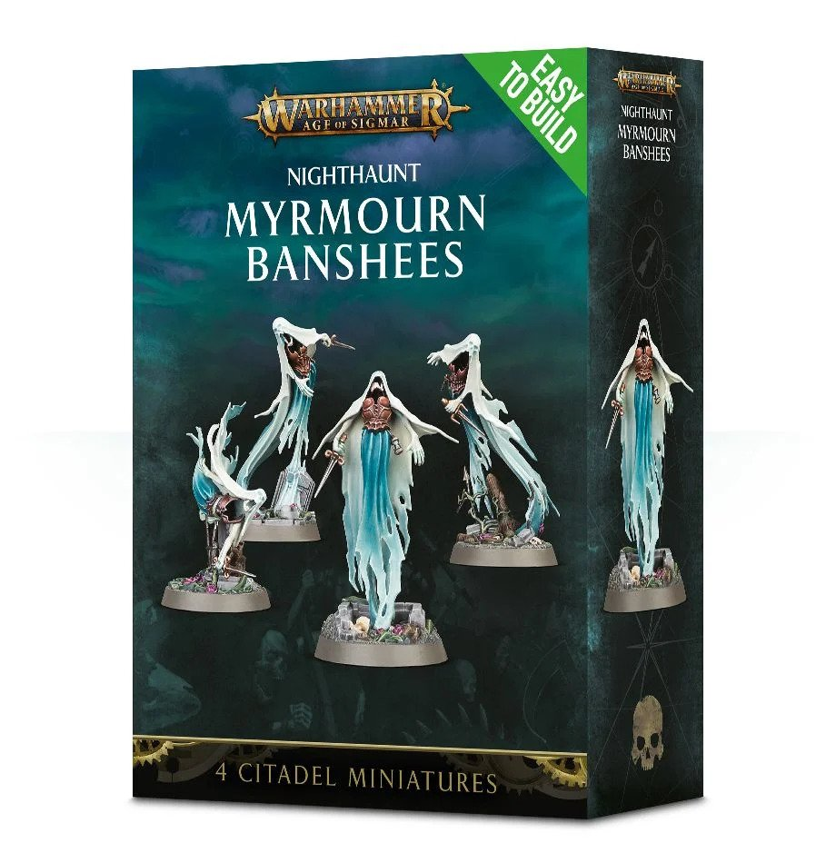 Nighthaunt Easy to Build Myrmourn Banshees