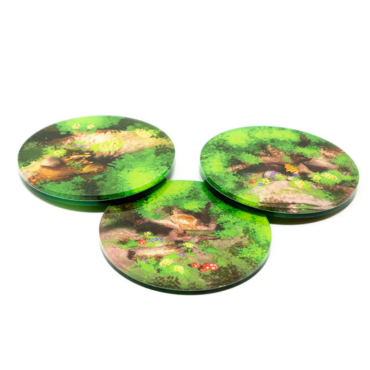 Moonstone Wooded Patch Tokens