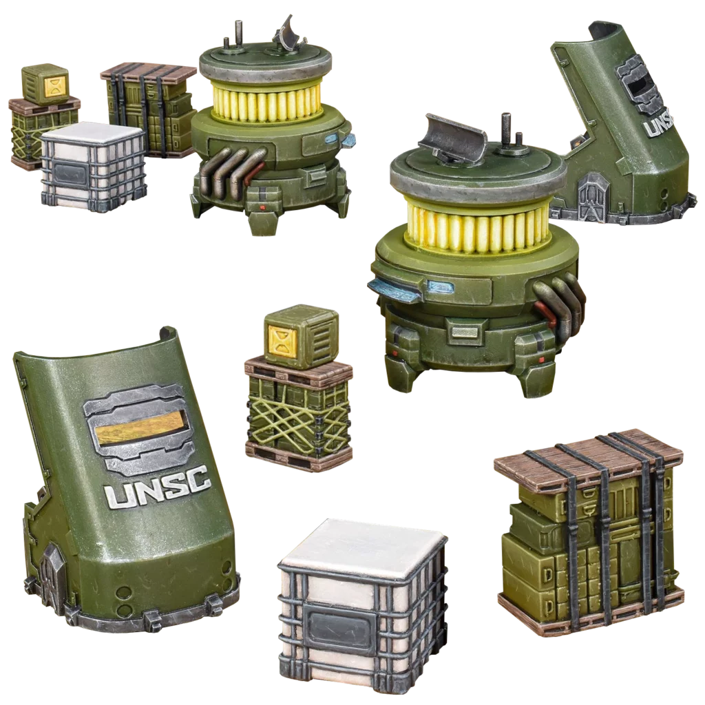 Halo Flashpoint UNSC Scenery Set