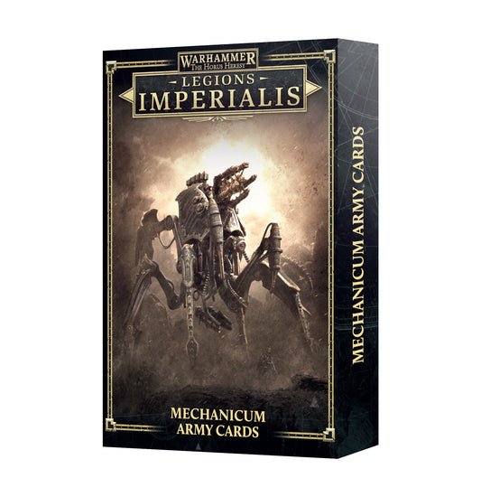 Legion Imperialis Mechanicum Army List Cards