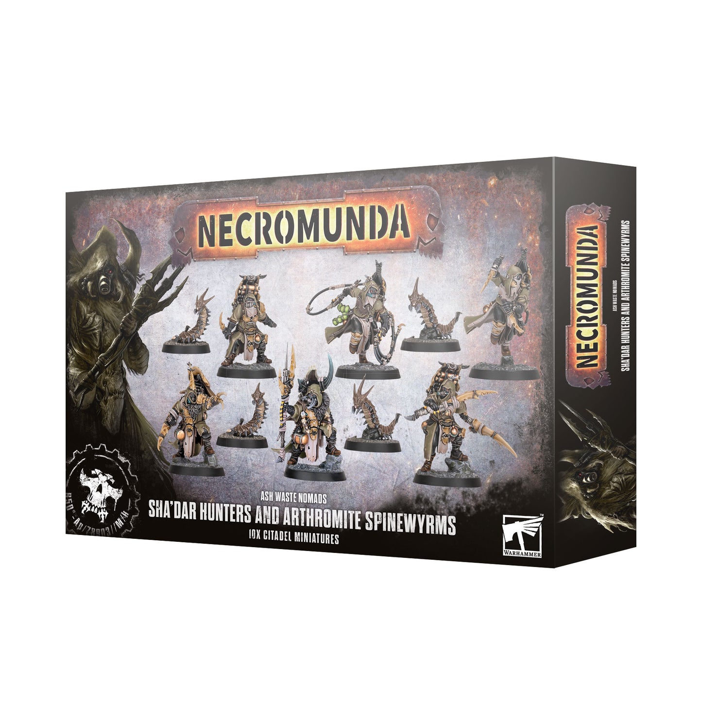 Necromunda Sha'dar Hunters & Arthromite Spinewryms