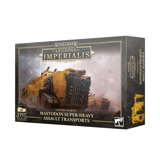 Legions Imperialis Mastodon Super-Heavy Assault Transports