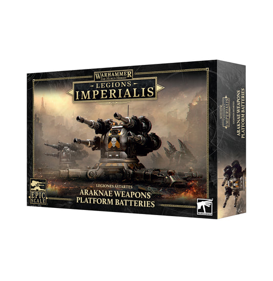 Legion Imperialis Legion Astartes Araknae Weapons Platforms Batteries